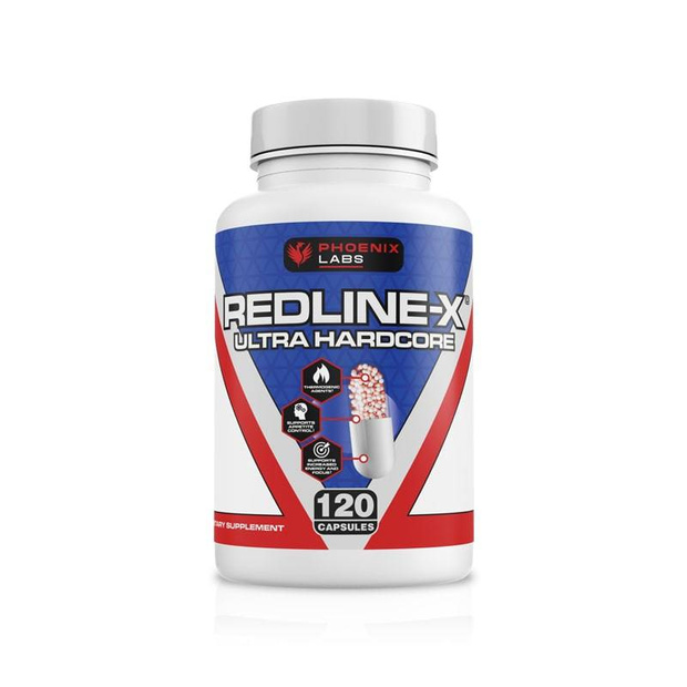 Redline-X Ultra Hardcore 120 caps