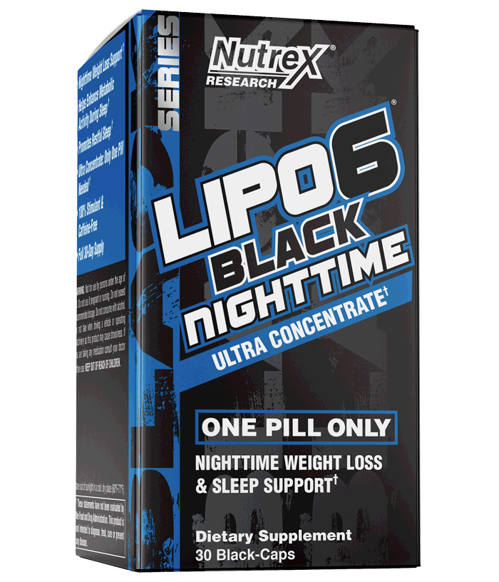 Lipo6 Black Nighttime Ultra Concentrate 30 caps