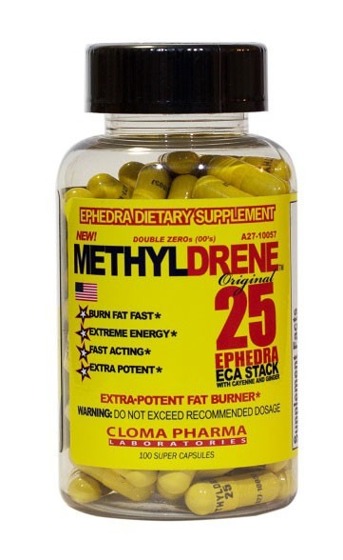 Methyldrene 25 100 caps