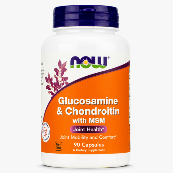NowFoods Glucosamine & Chondroitin with MSM 90 caps