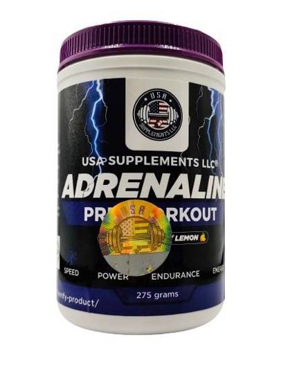 USA Supplements LLC Adrenaline  275g
