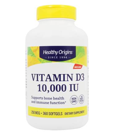 Vitamin D3 10.000 IU 360 caps